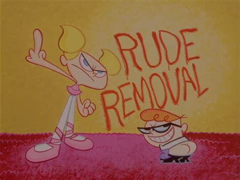 dexter's laboratory dexter's rude removal|More.